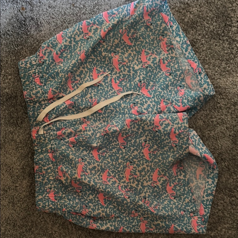 Chubbies Blue and Pink Floral Shorts